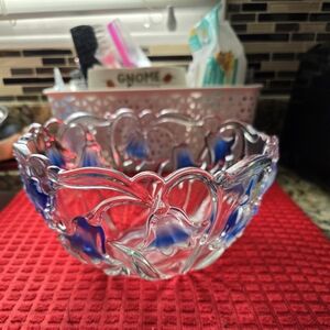 Mikasa blue bell pattern